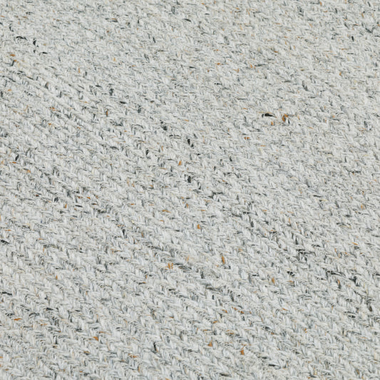 Obeetee Layla Braided Area Rug, Gray, 3' x 5'