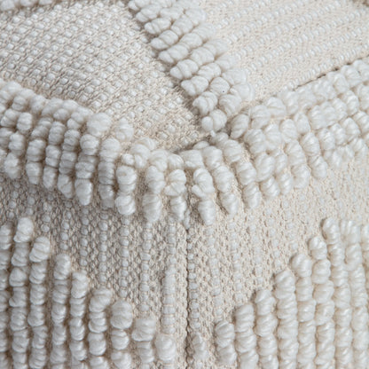 Anji Mountain Cotton Square Poufs