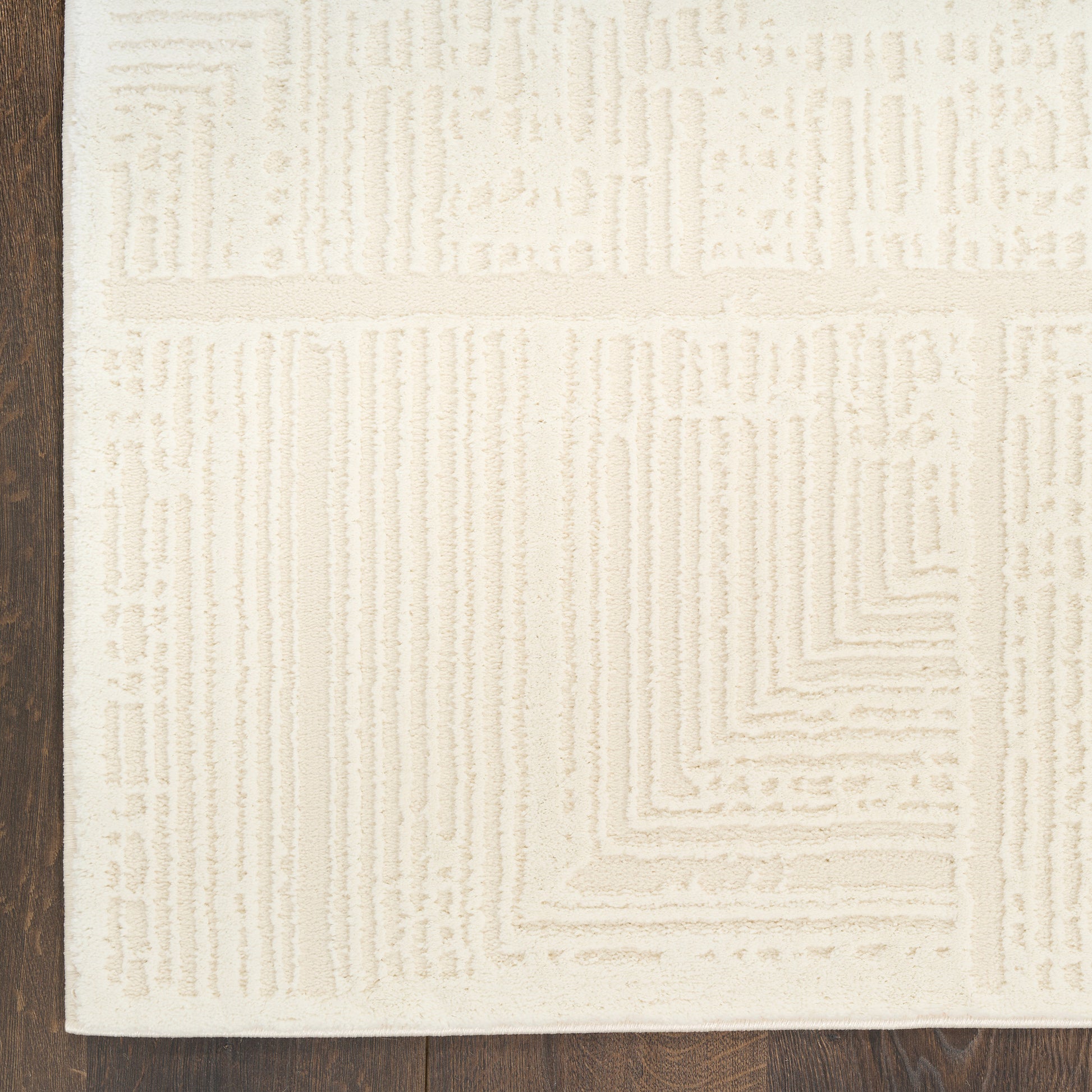 Nourison Briar Area Rug, Privet, 5’3” x 7’3”