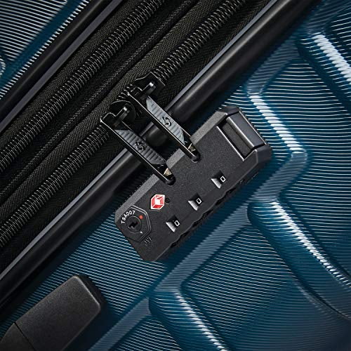 Samsonite Omni 2 Hardside Expandable Luggage with Spinner Wheels, Nova Teal, 3-Piece Set (20/24/28)