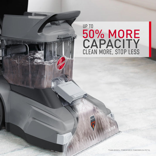 Hoover PowerScrub XL, Upright Carpet Cleaner Machine, Shampooer for Carpet, Rugs, & Upholstery, Fast Dry, Upholstery Tool Attachment, FH68010