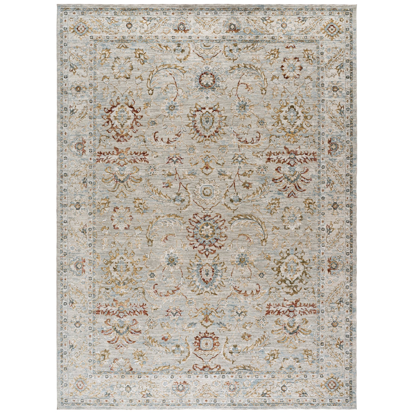 Safavieh Hamilton Area Rug, Gray Gold, 9’ x 12’