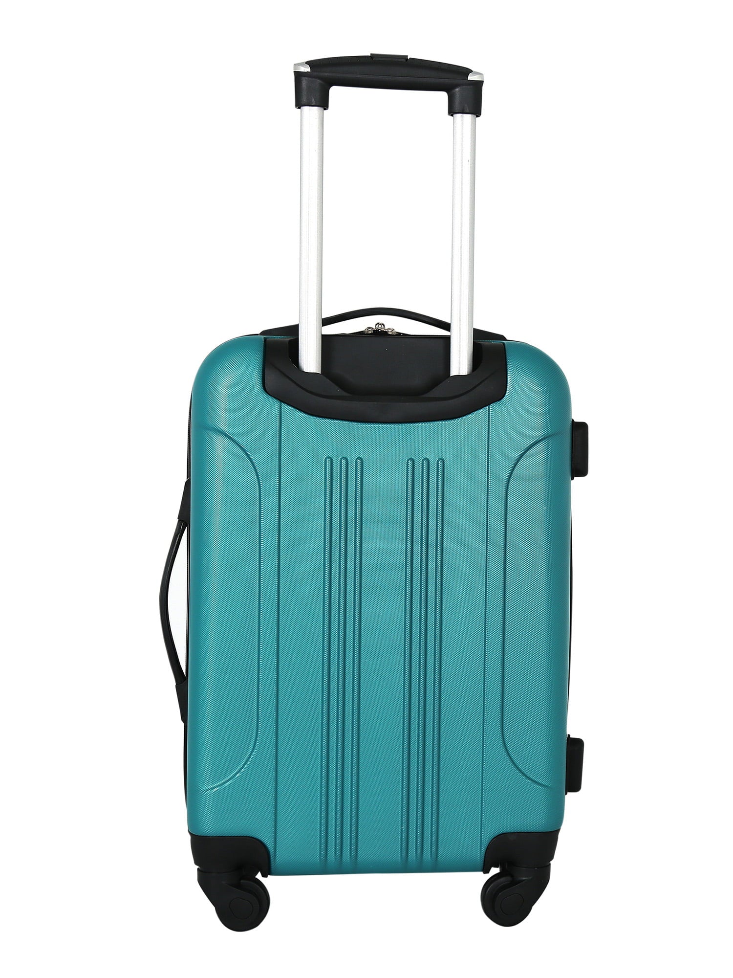 Travelers Club Chicago 20" Hardside Expandable Rolling Carry-on Luggage, Teal