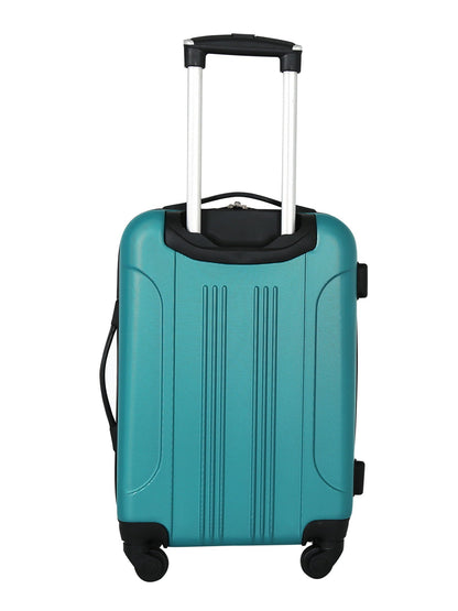 Travelers Club Chicago 20" Hardside Expandable Rolling Carry-on Luggage, Teal