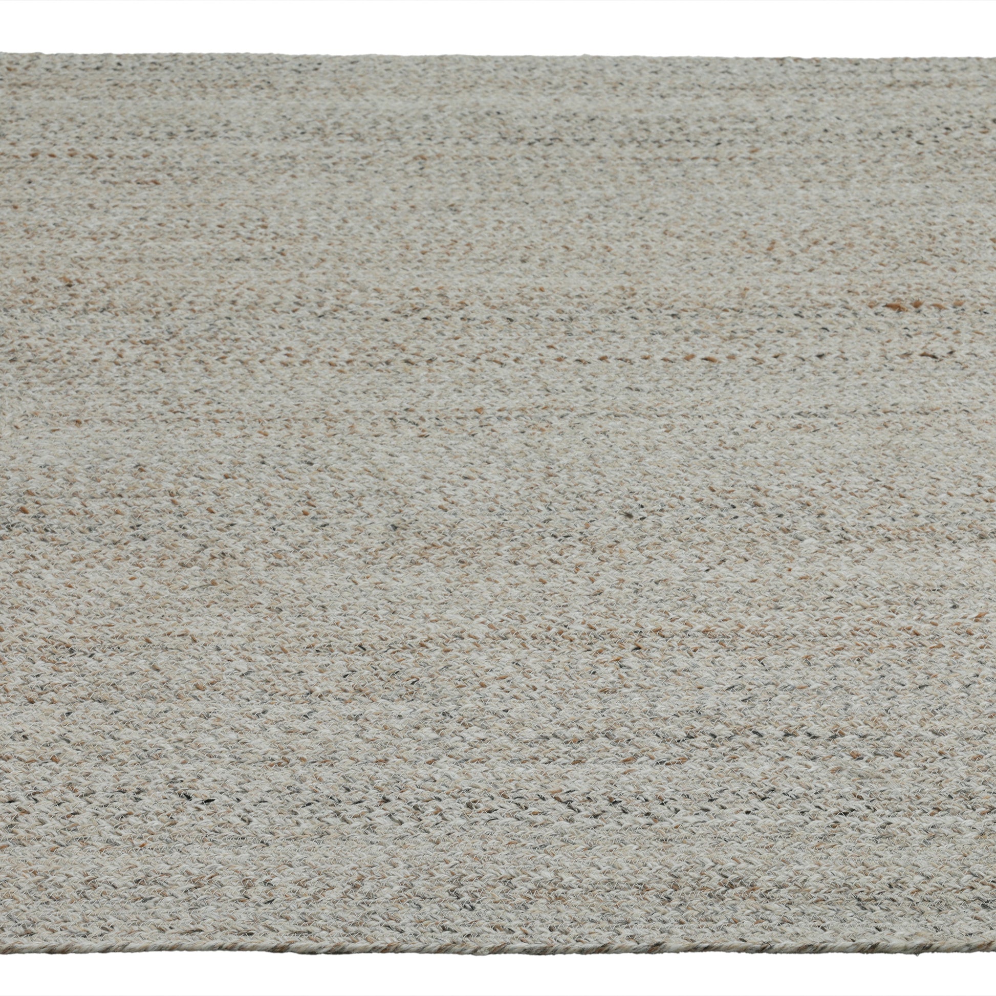 Obeetee Layla Braided Area Rug, Tan, 3' x 5'