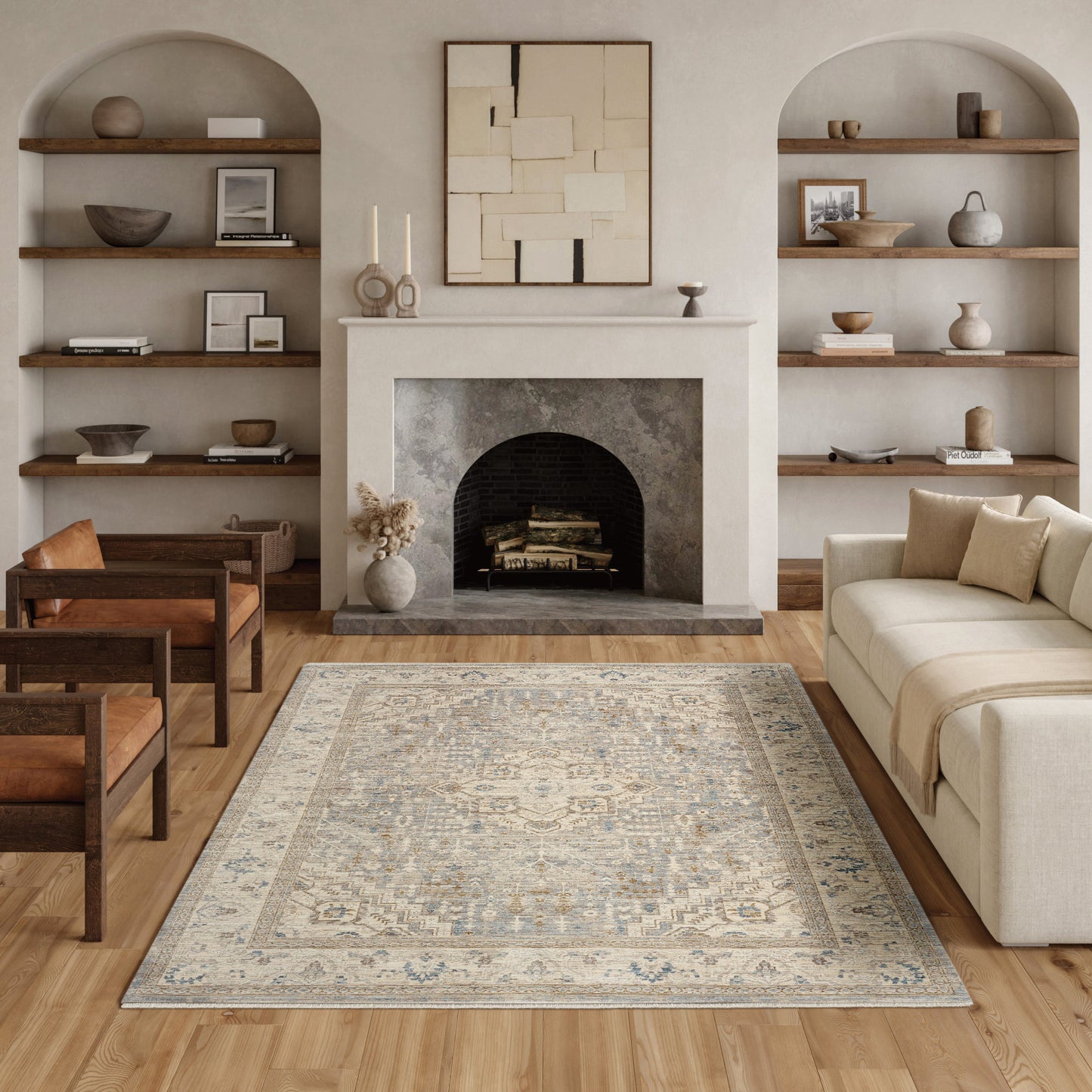 Nourison Argon Area Rug, Glow, 7’10” x 10’2”