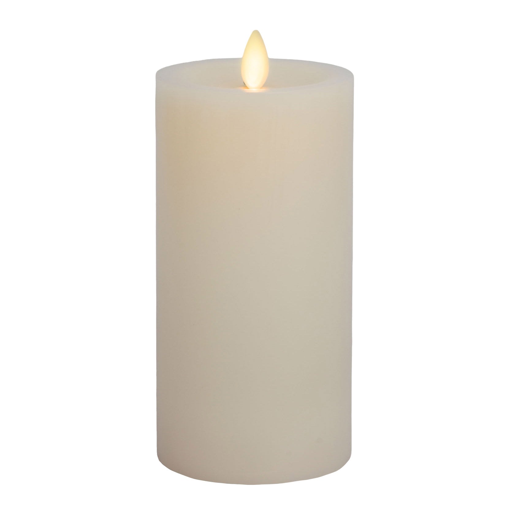 Luminara Flameless Pillar Candles with Remote, Set of 3