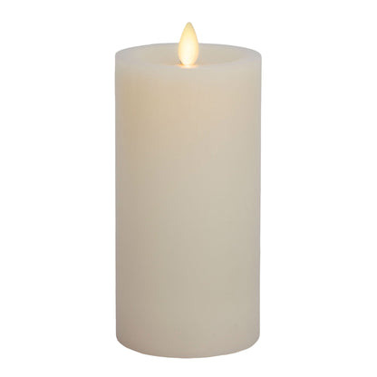 Luminara Flameless Pillar Candles with Remote, Set of 3