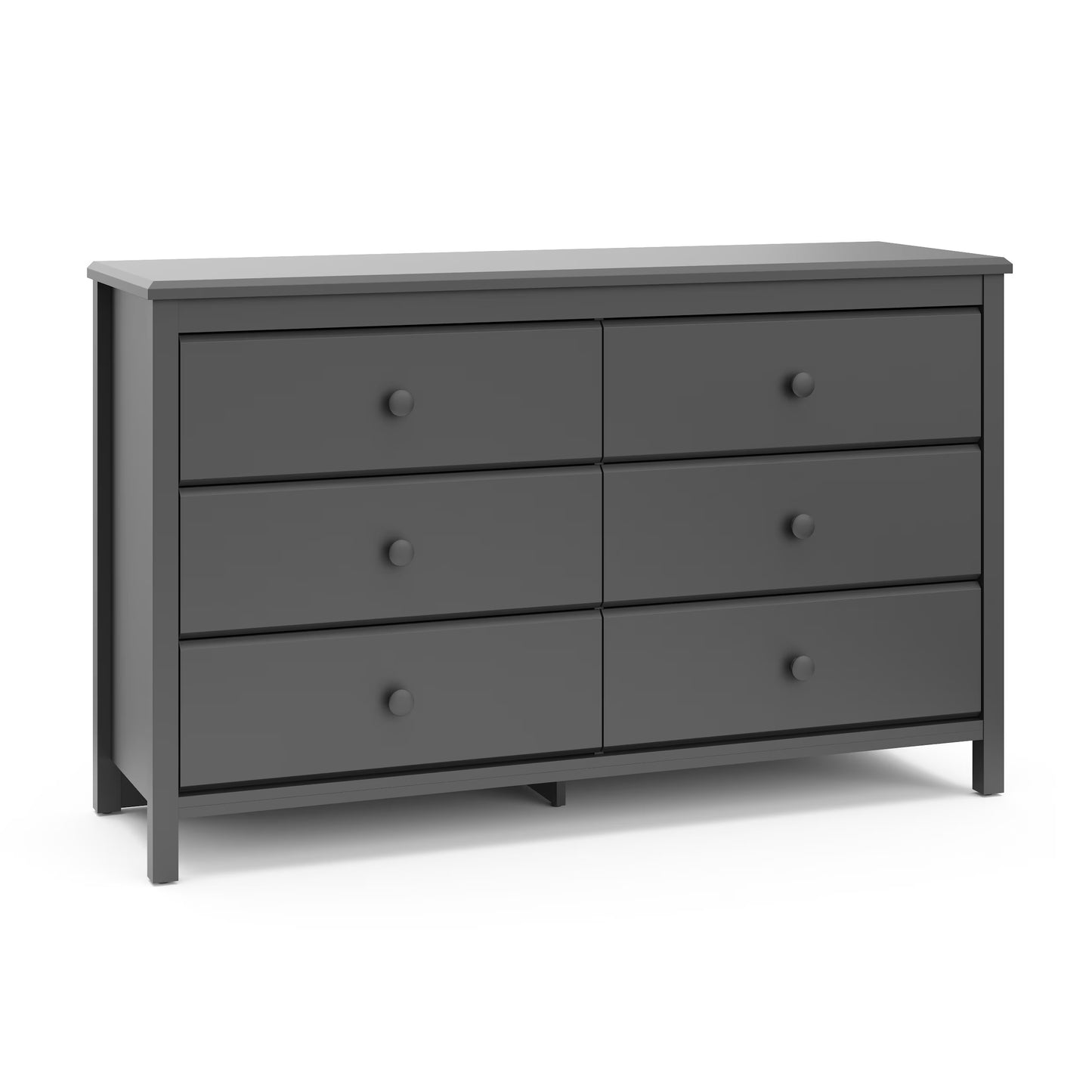 Storkcraft Alpine 6 Drawer Nursery Double Dresser, Driftwood