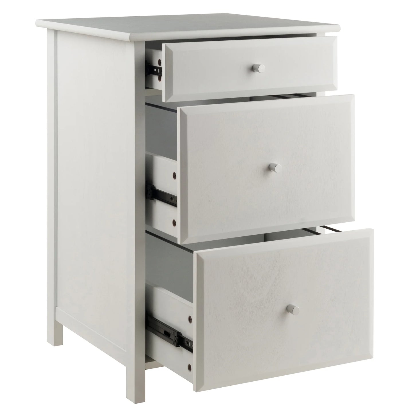 Winsome Delta Home Office File Cabinet, White Finish