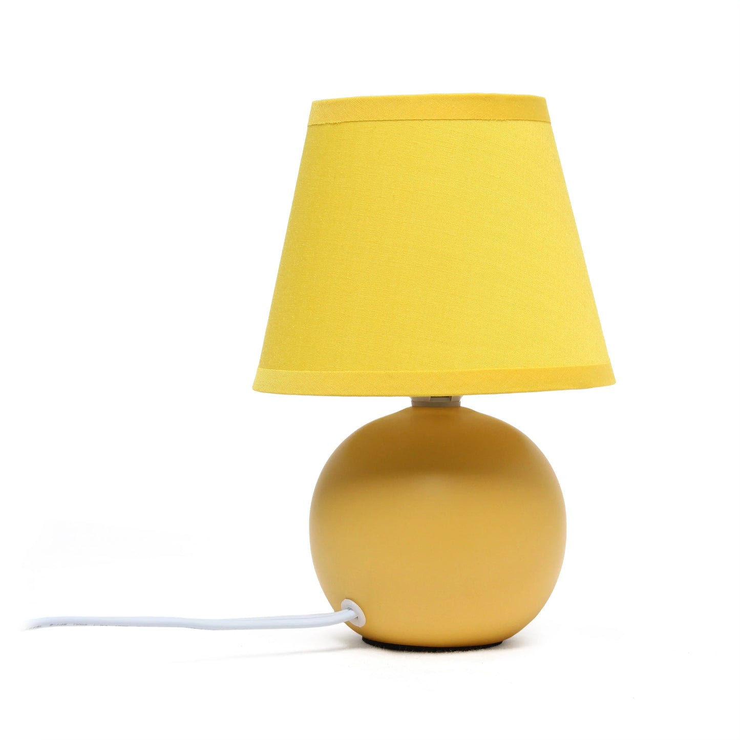 Simple Designs Ceramic Globe Table Lamp