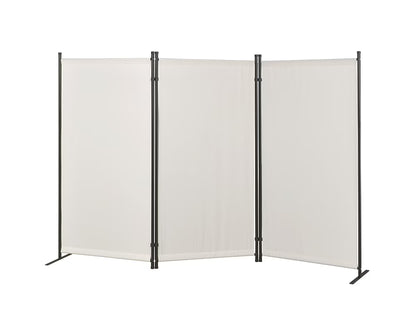 Proman Products Galaxy Indoor and Outdoor 3 Panel Room Divider, 71" Tall, Gray