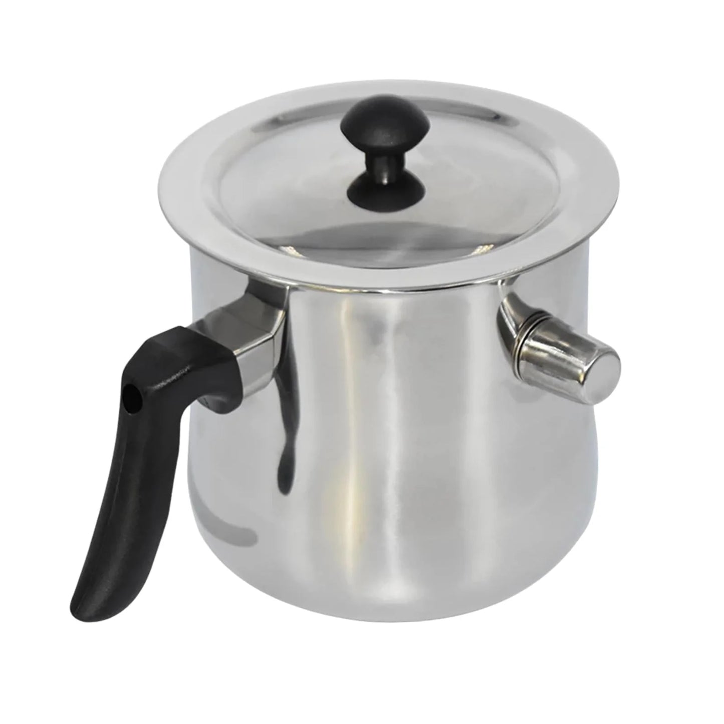 Candle Making Pouring Pot Stainless Steel Double Boilers Dripless Pouring Heat-Resistant Handle Melter Pot,Candle Making Supplies 20x17CM 2.5L