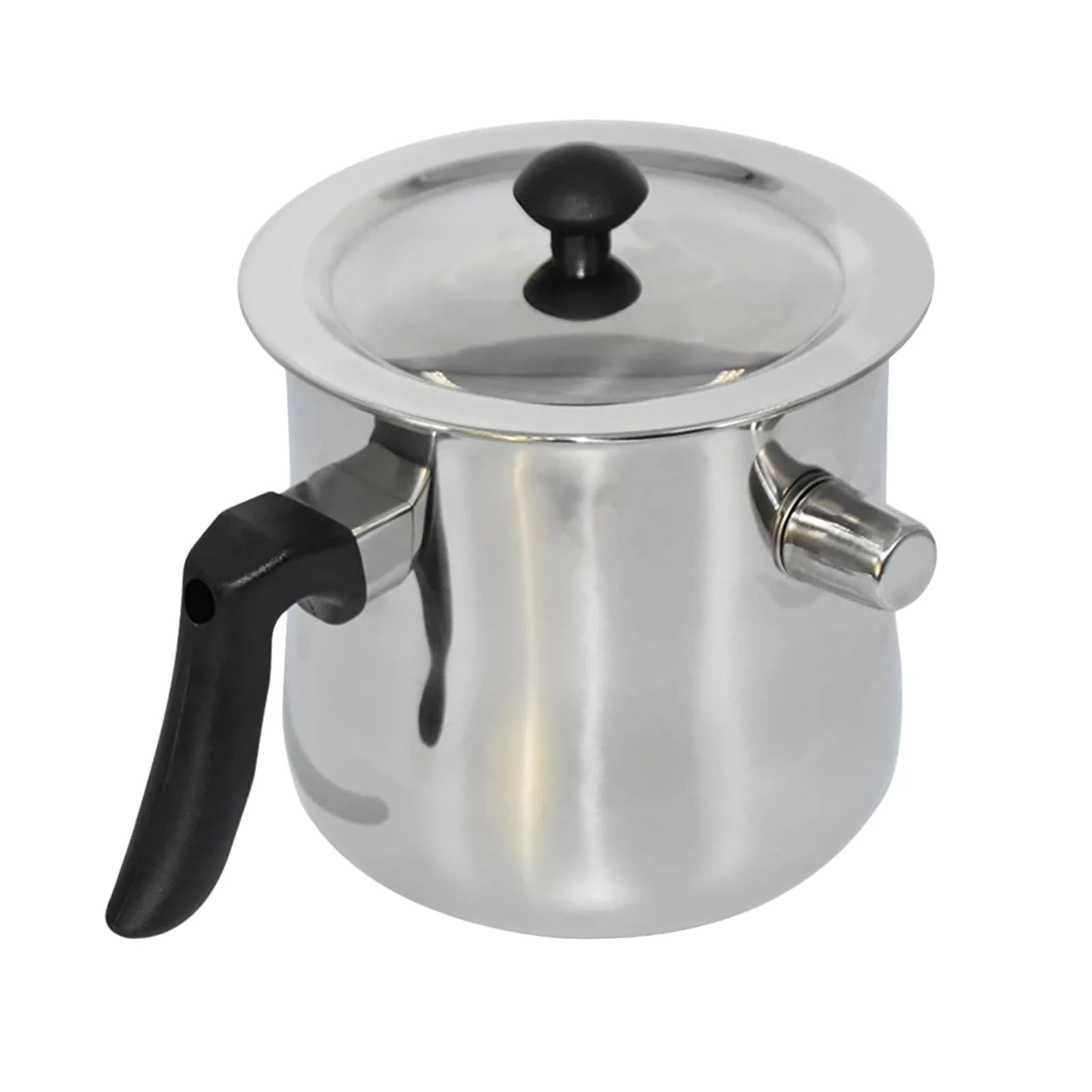Candle Making Pouring Pot Stainless Steel Double Boilers Dripless Pouring Heat-Resistant Handle Melter Pot,Candle Making Supplies 20x17CM 2.5L