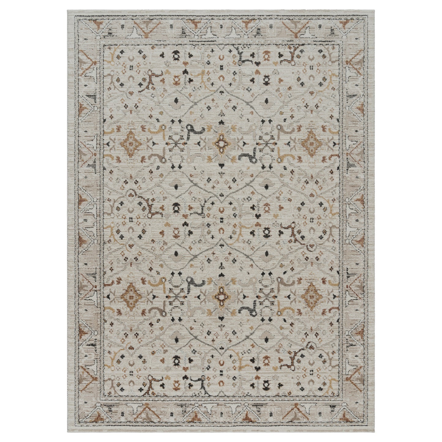 Solaris Area Rug, Ayana Ivory, 6’6” x 9’