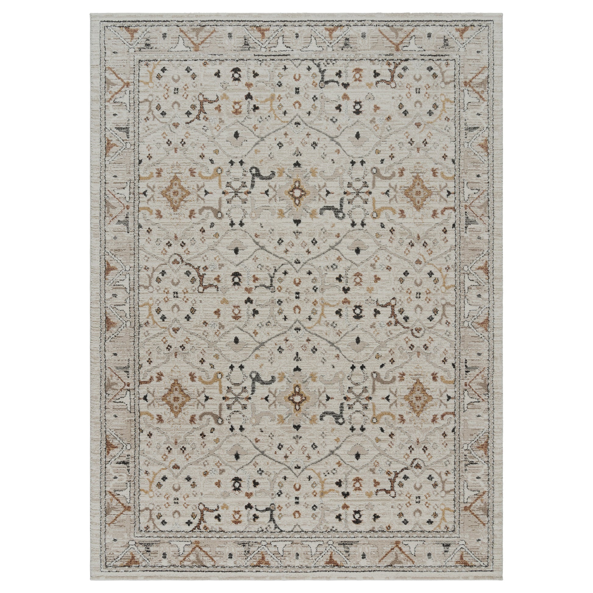 Solaris Area Rug, Ayana Ivory, 6’6” x 9’