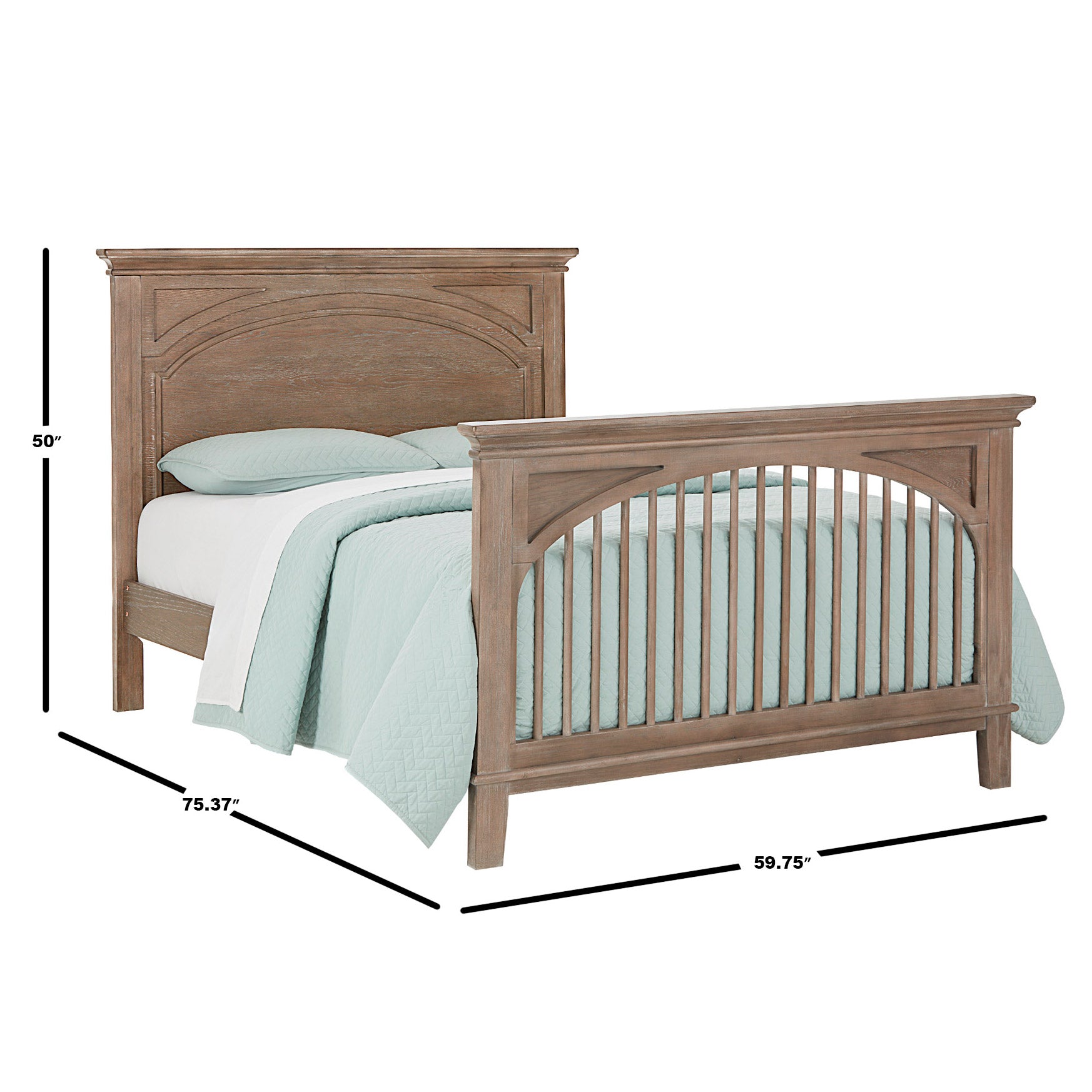 Imagio Baby Lisbon 2-piece Nursery Set, Sandwash