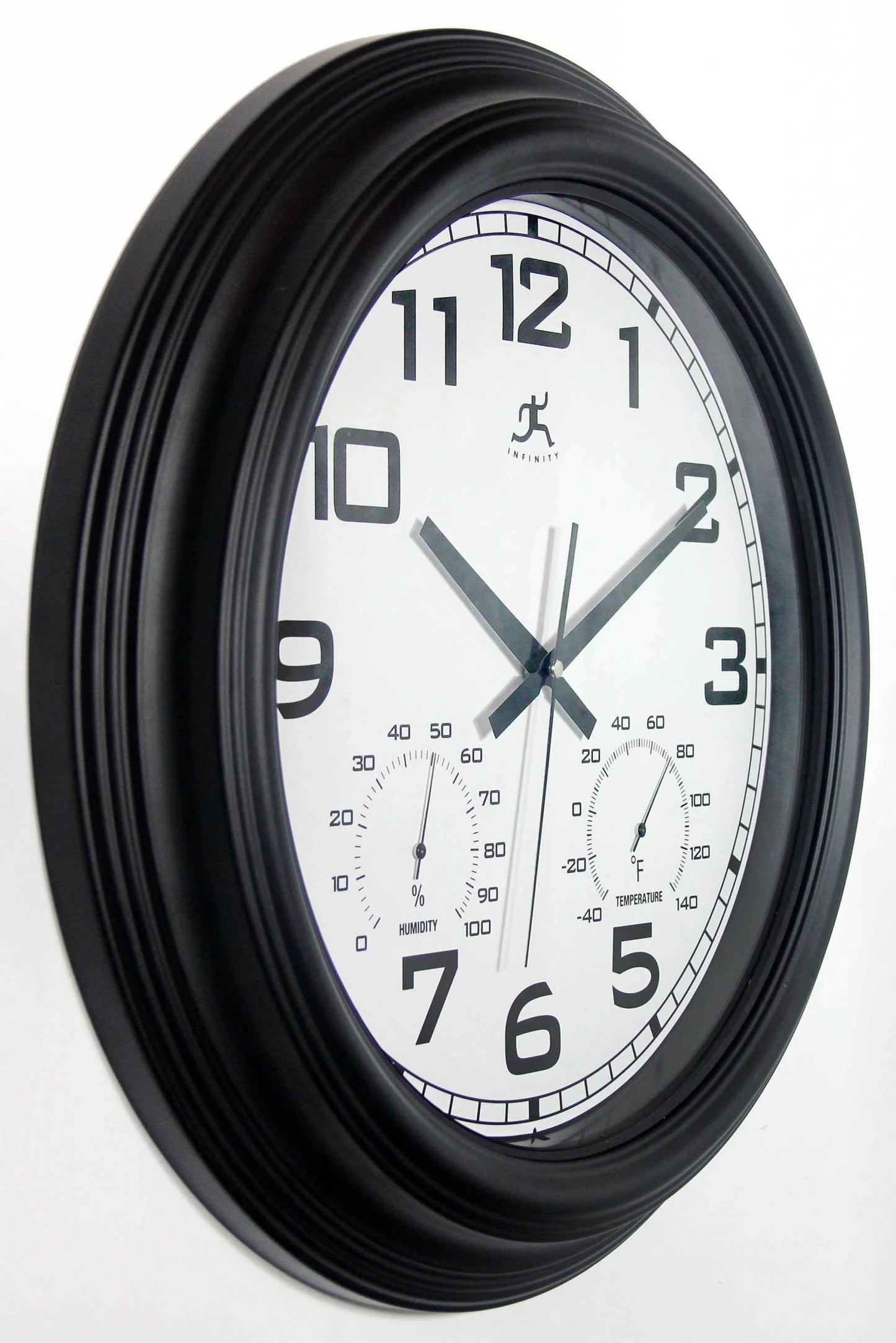 Infinity Instruments Classique Outdoor Wall Clock