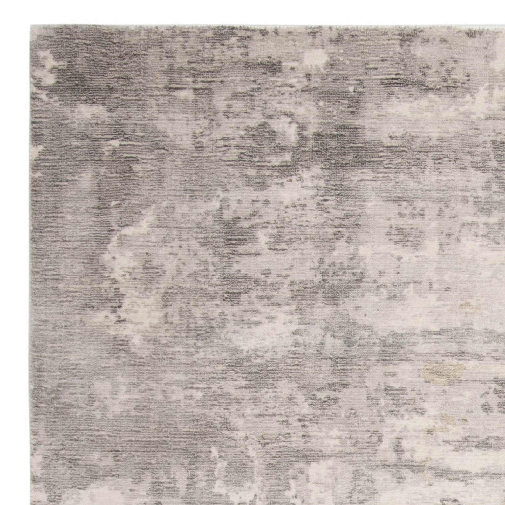SAFAVIEH Mirage Amery Vintage Abstract Area Rug, Rust/Silver, 9' x 12'