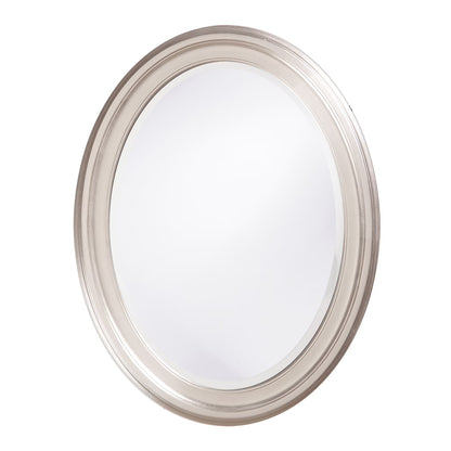 Tyler Dillon George Oval Matte Black Wall Mirror