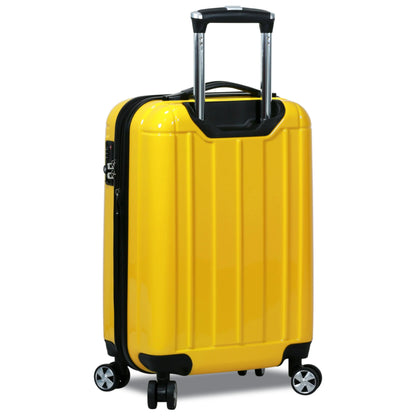 World Traveler Contour Hardside 3-Piece Spinner Luggage Set - Yellow