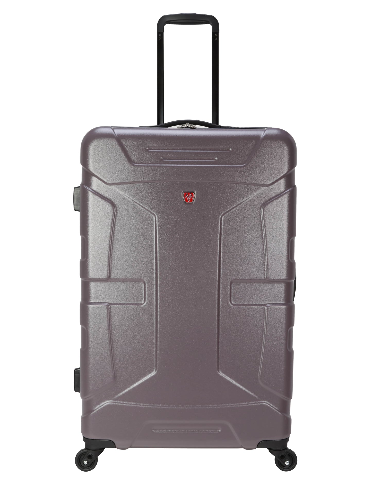 Moda ABS Hard Side 3 Piece Luggage Set, Includes 28-inch and 24-inch and 20-Carry-on Luggage, Purple