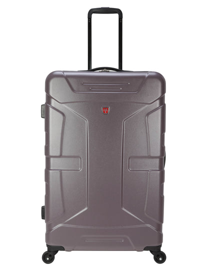 Moda ABS Hard Side 3 Piece Luggage Set, Includes 28-inch and 24-inch and 20-Carry-on Luggage, Purple