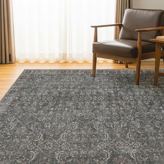 Vintage Area Rug, Cella, 8’8” x 13’