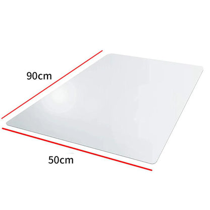 Menolana Clear Chair Mat for Carpet Office Chair Floor Protector Use in Home Office 35.4x19.6inch Thickness 1.5mm