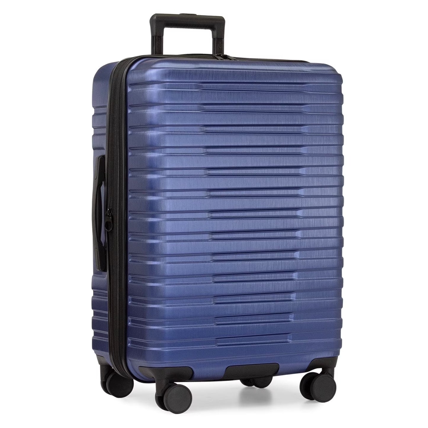 U.S. Traveler Boren Hardside Rugged Spinner Luggage, Rose Pink, 26" Checked Medium