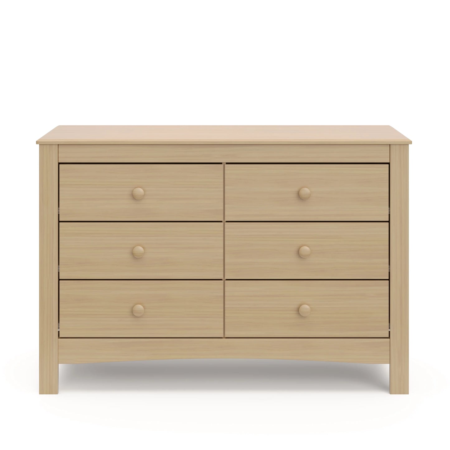Graco Noah 6 Drawer Nursery Double Dresser, White