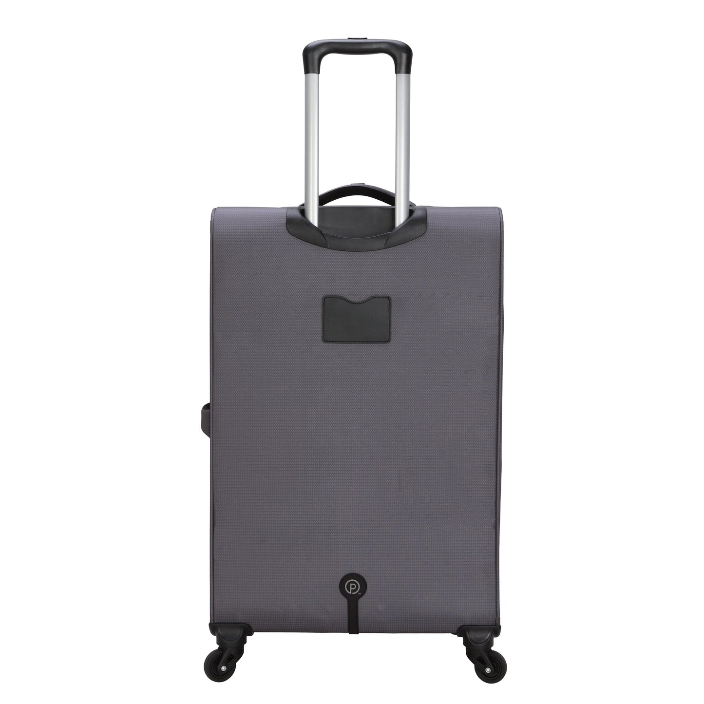 Protege 26-inch Gravity Free Softside Upright Checked Travel Luggage, Grey, Adult