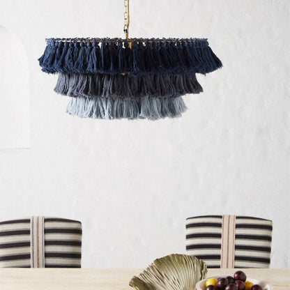 Arturesthome Handmade Woven Rope Pendant INS Creative Home Decoration Lampshade