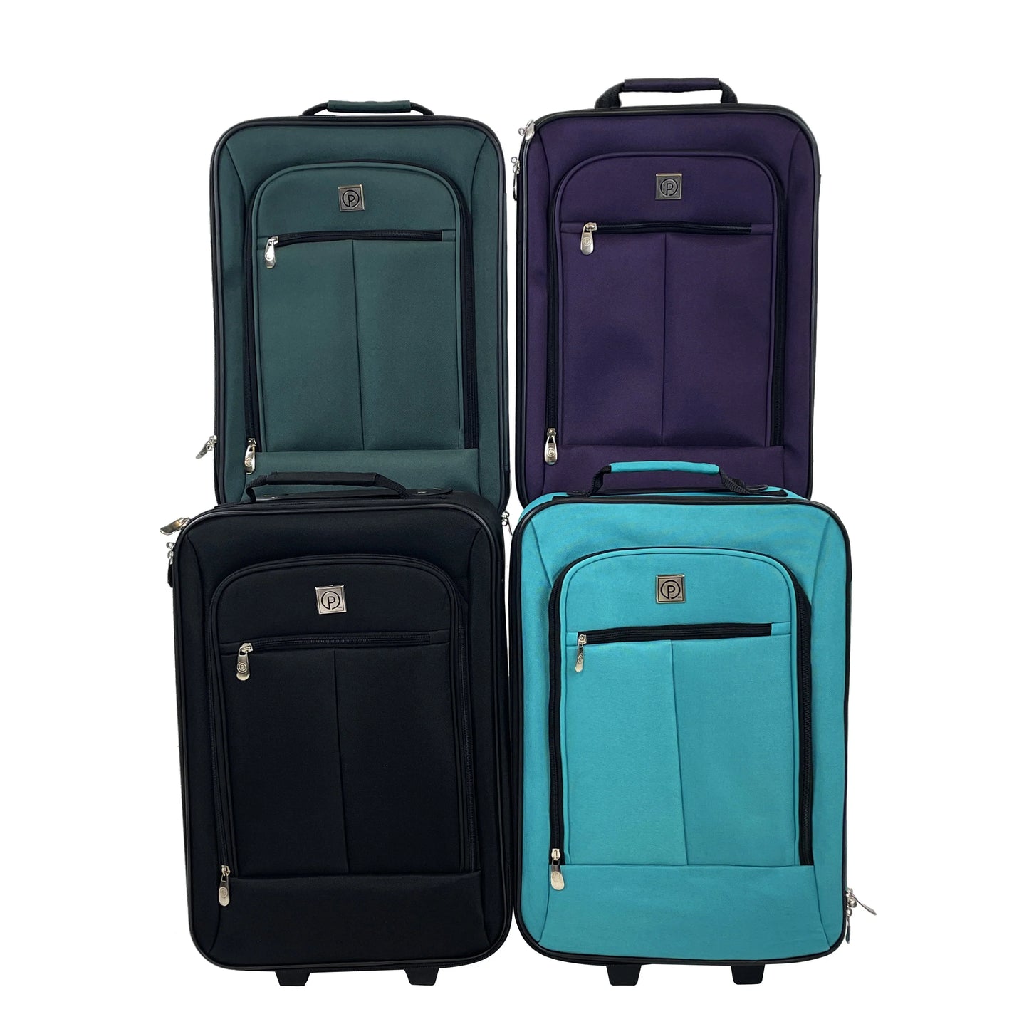 Protege Pilot Case 18" Softside Carry-on Luggage, Black
