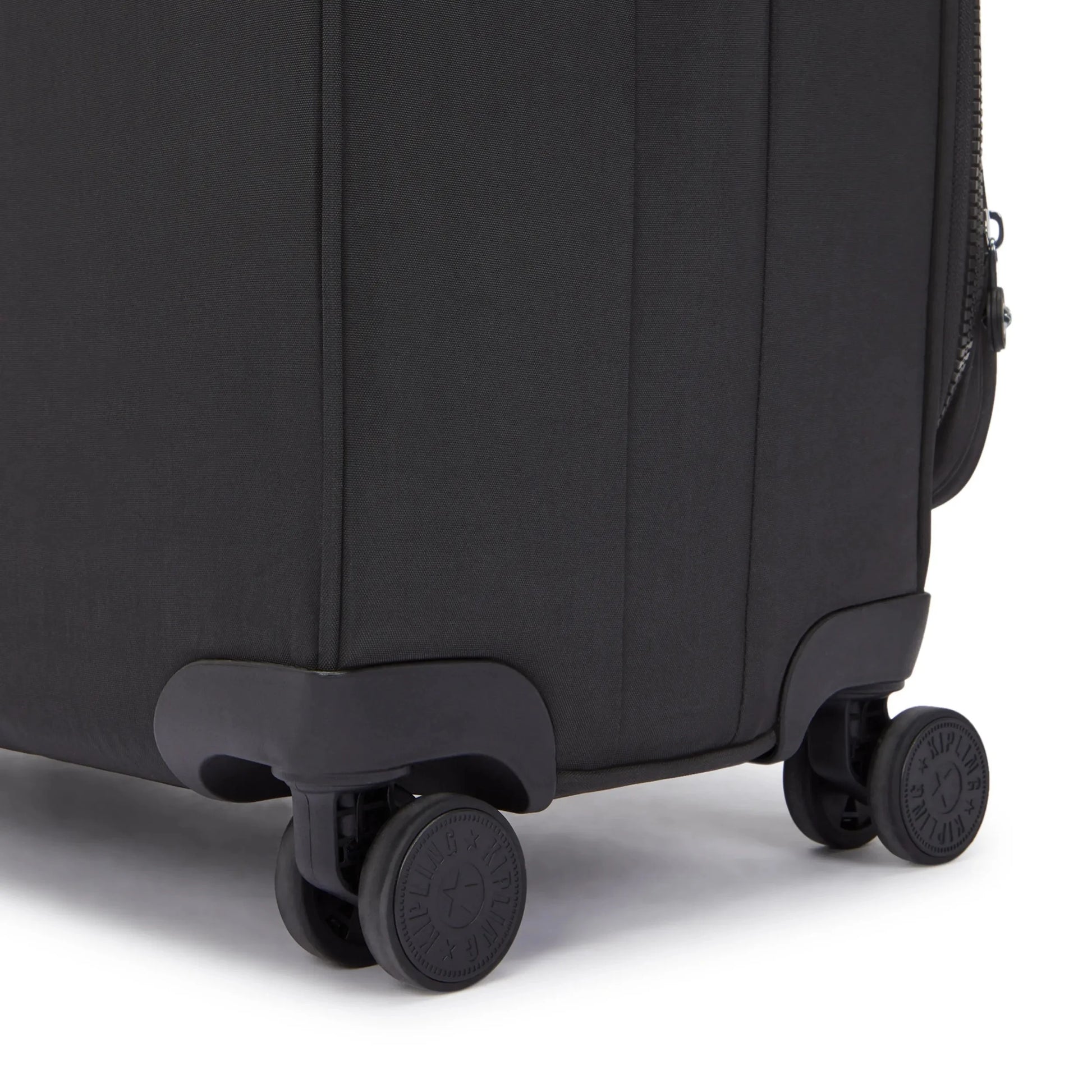 Kipling New Youri Spin Large 4 Wheeled Rolling Luggage Black Noir