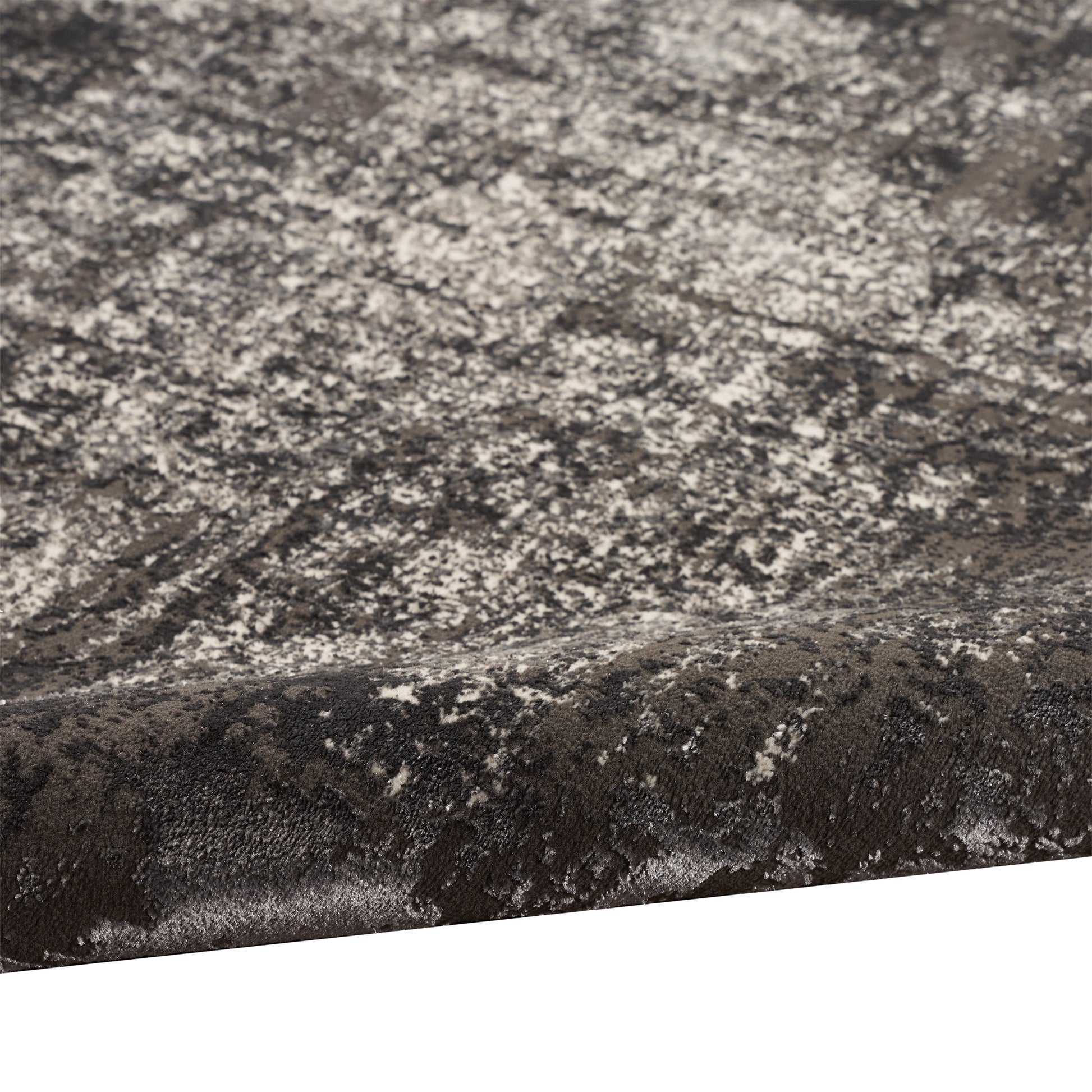 Calvin Klein Luminosity Charcoal Area Rug, 7' 10' x 9' 10'
