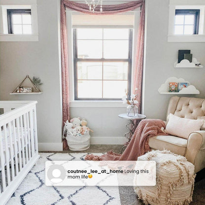Delta Children Emma Nursery Rocking Chair. Graphite