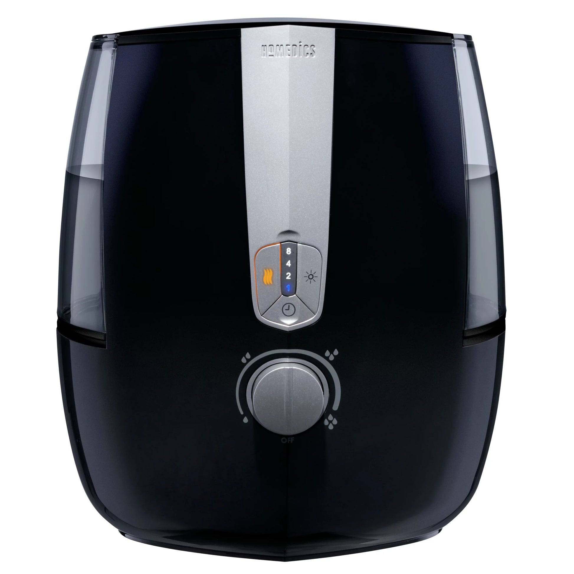 Homedics TotalComfort Plus Ultrasonic Air Humidifier, 5.3L Water Tank with Warm and Cool Mist for Home, Office, Nursery, Dorm, Night-Light with Auto Shutoff
