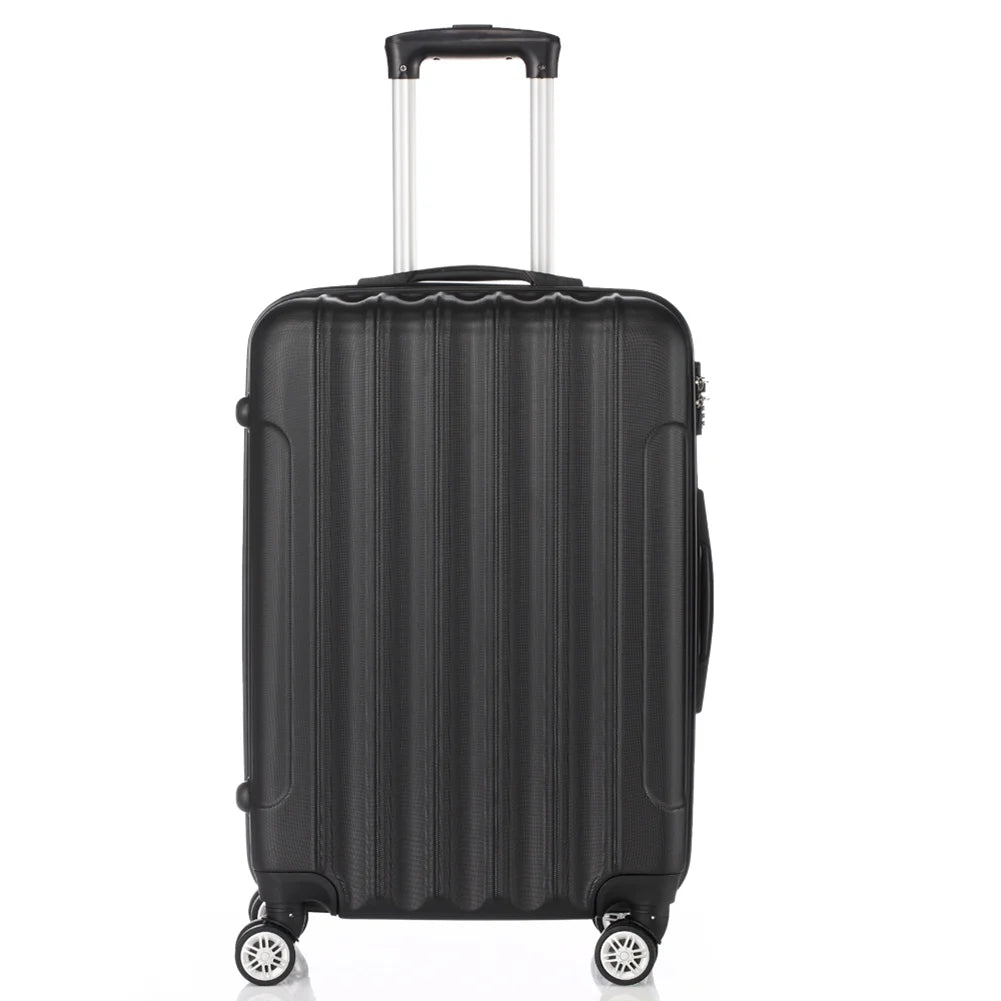 Barara King Luggage Set Suitcase,3-In-1 Multifunctional Large Capacity Traveling Storage Suitcase Black