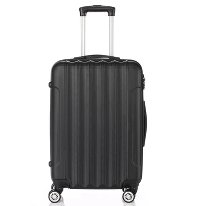 Barara King Luggage Set Suitcase,3-In-1 Multifunctional Large Capacity Traveling Storage Suitcase Black