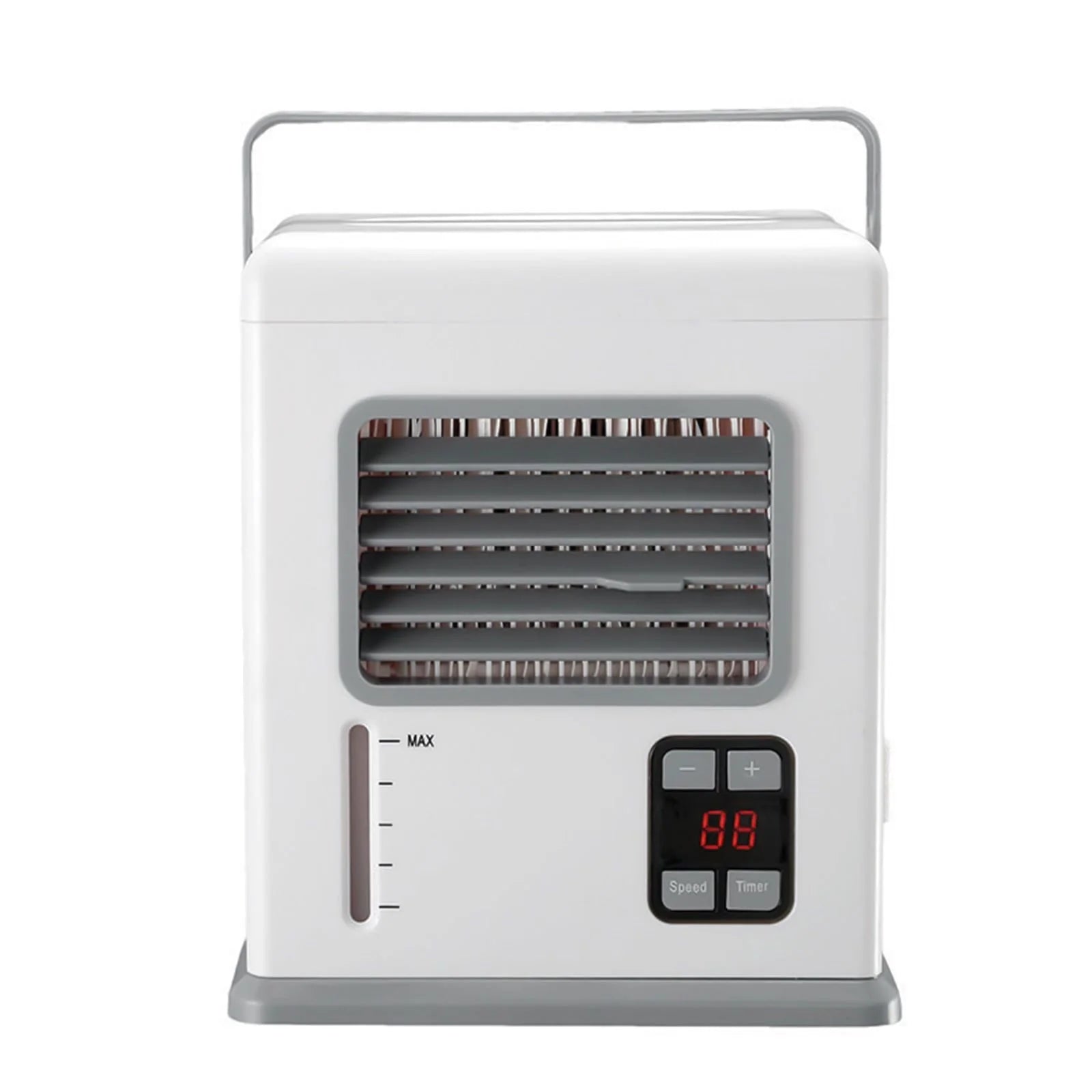 Dezsed Portable Air Conditioners Clearance Portable Air Conditioner, Evaporative Air Cooler In 2 Speed, Usb/Ac Air Conditioner with Timer for Home Office, Bedroom White