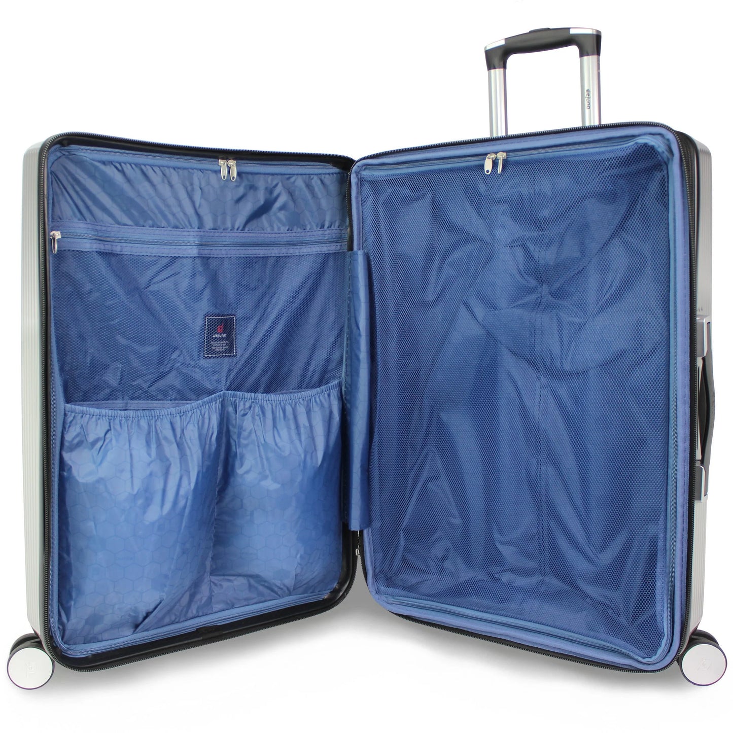 World Traveler Dejuno Monarch 26-Inch Polycarbonate Spinner Luggage - Rose Gold