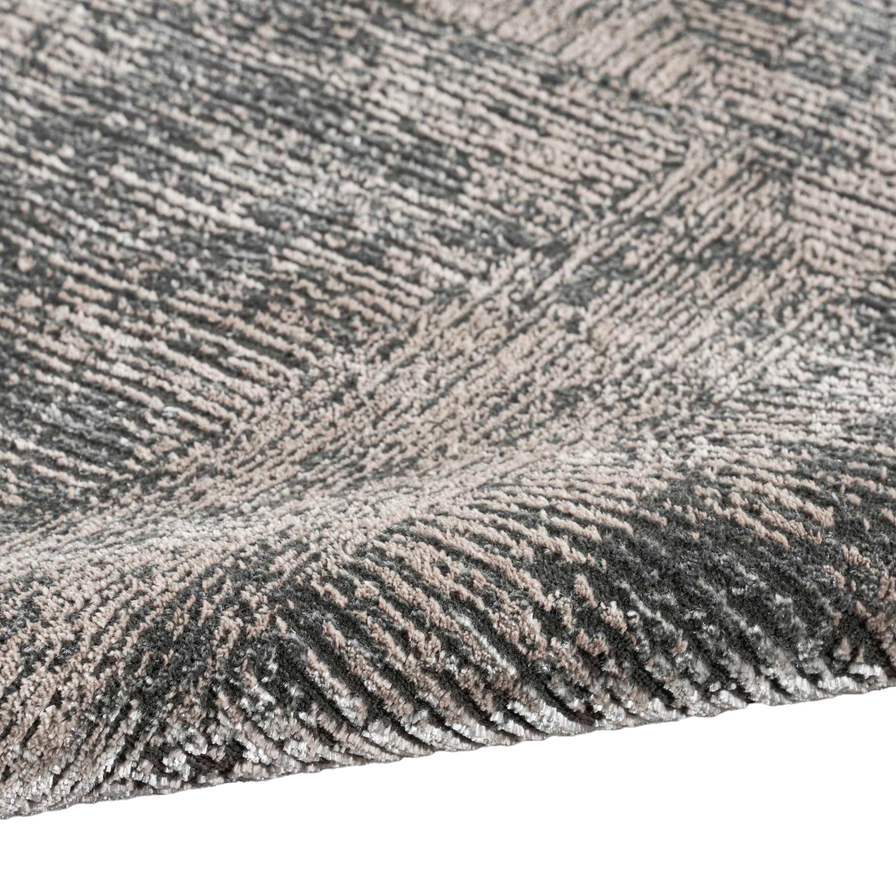 Calvin Klein Luminosity Black Ivory Area Rug, 7'10' x 9'10'