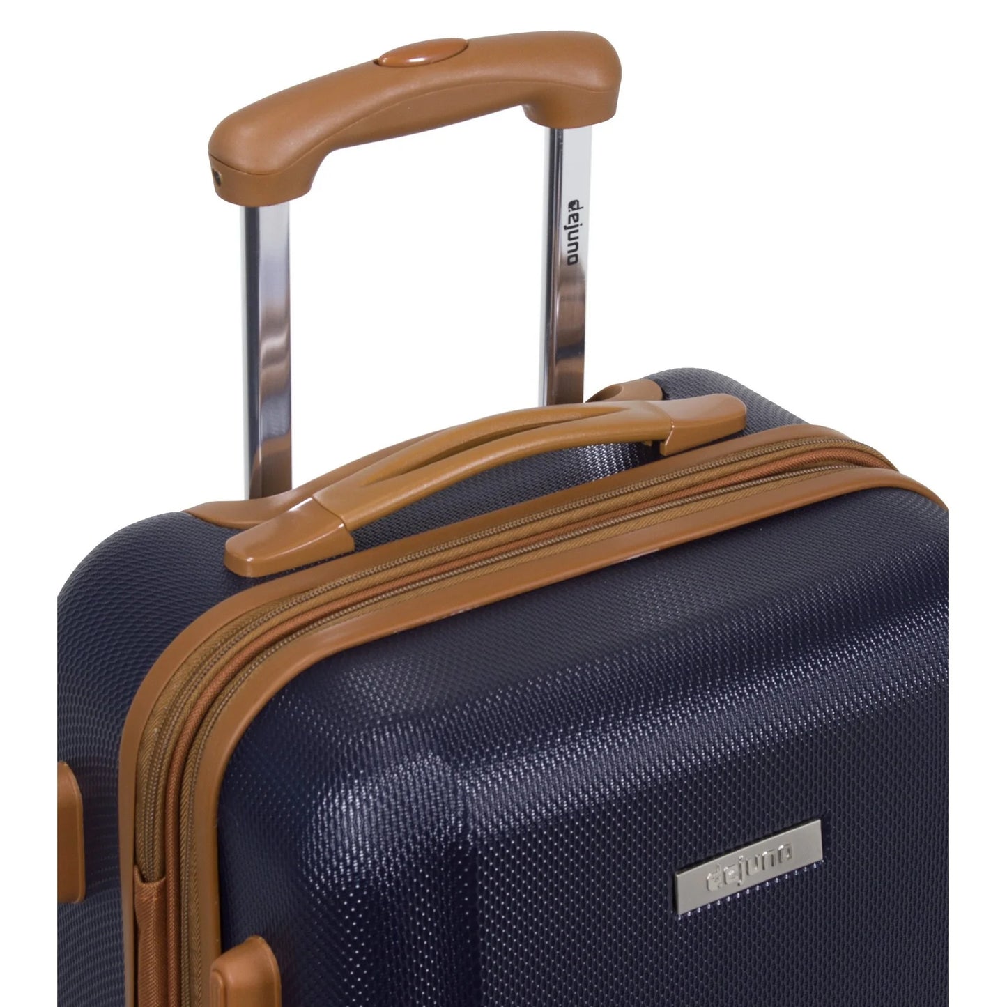 Dejuno Legion New Generation 3-pc Hardside Spinner TSA Combination Lock Luggage Set - Navy