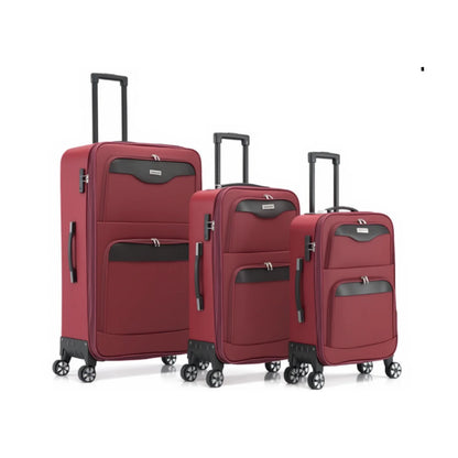 Expandable 4-Piece Soft-Sided Fabric Luggage Set - 19°/20°/28°/32°