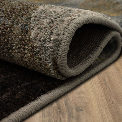 Mohawk Home Dappled Woven Indoor Polyester Area Rug, Sea, 9' 6" x 12' 11"