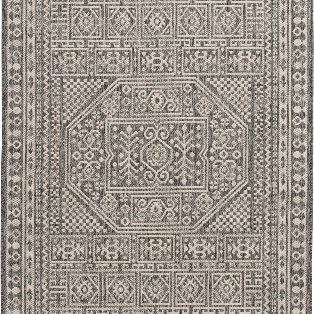 Mainstays 8' 5" x 13' Grey Medallion Outdoor Area Rug