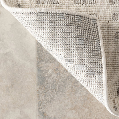 nuLOOM Hestia Trellis Indoor/Outdoor Area Rug, 9' x 12', Hestia Cream