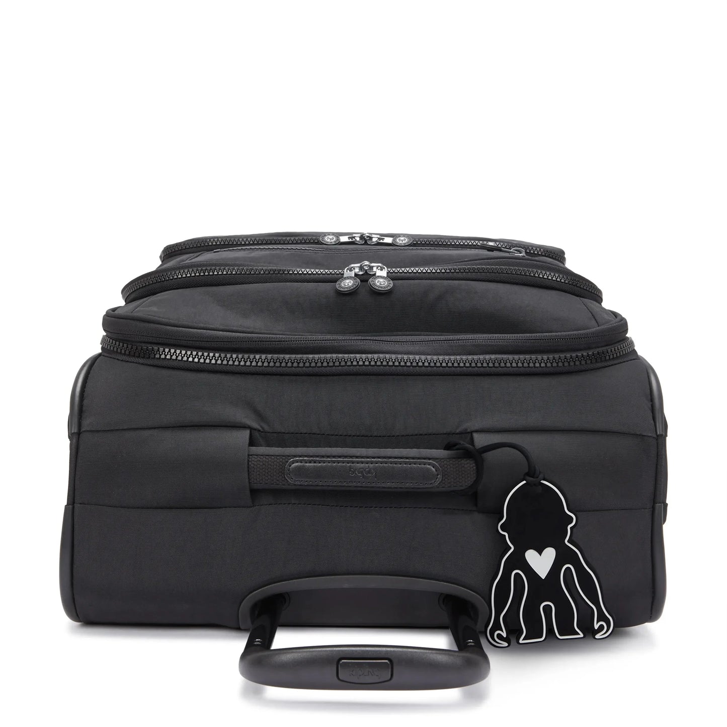 Kipling New Youri Spin Medium 4 Wheeled Rolling Luggage Black Noir