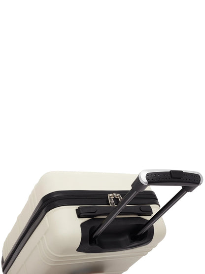 Travelers Club Richmond Hardside 20" Rolling Carry-on Luggage - Bone white
